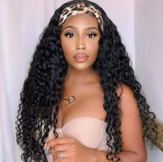 Diadema Esponjosa con Velcro para Cabello Rizado Africano