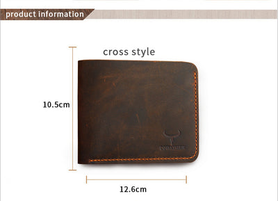 Billetera Corta Retro para Hombre - Estilo Business - Image 12