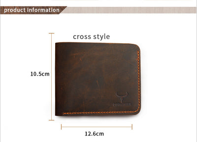 Billetera Corta Retro para Hombre - Estilo Business - Image 4
