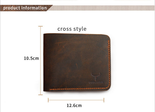 Billetera Corta Retro para Hombre - Estilo Business - Image 4
