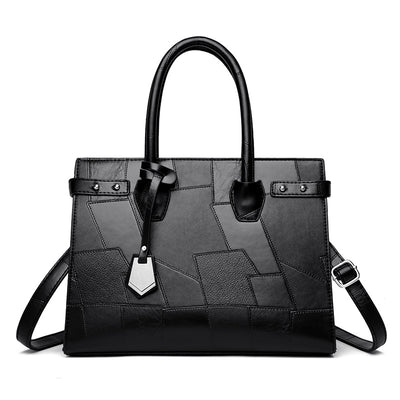 Bolsa Bandolera de Un Solo Hombro en Color Sólido con Cierre - Image 6