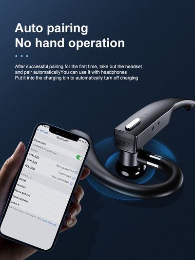 Auricular Bluetooth Monoaural Profesional con Cancelación de Ruido - Image 16