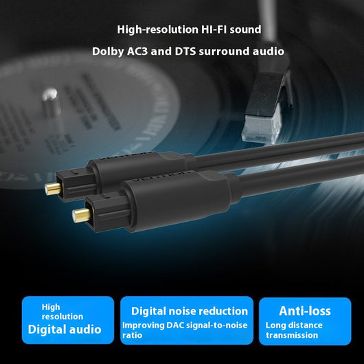 Cable de Audio Óptico Digital de Alta Fidelidad - Image 3