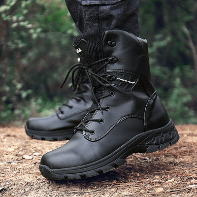 Botas Tácticas Impermeables Camuflaje Altura Media - Image 3
