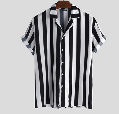 Camisa Casual Rayada para Hombre