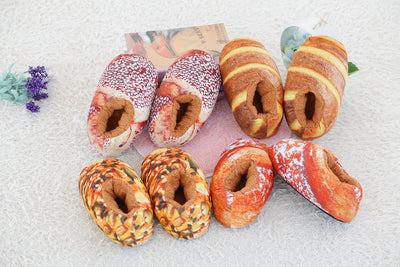 Pantuflas de Pan Tostado Súper Acogedoras