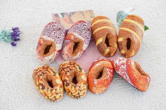 Pantuflas de Pan Tostado Súper Acogedoras