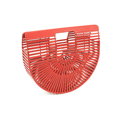 Bolsa de Playa Tejida en Bambú y Ratán - Bolso Creativo para Mujer - Image 19