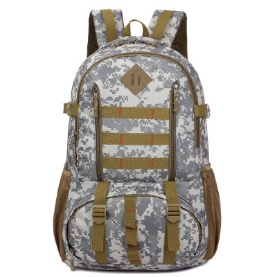 Mochila de montaña táctica con camuflaje para expediciones - Image 9