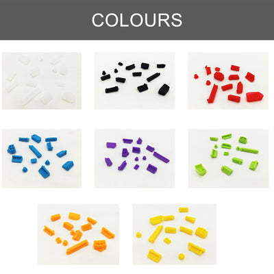 Set de 13 Tapones de Silicona Antipolvo para Laptop - Image 4
