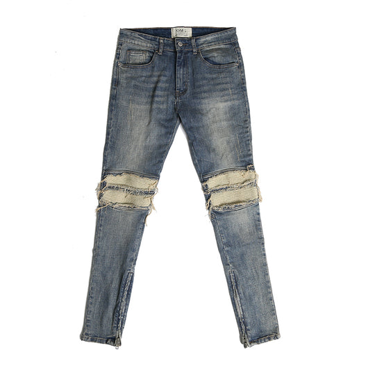 Jeans ajustados con rotos diseñados - Image 14