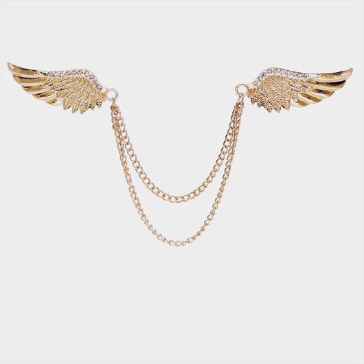 Broche Collar con Alas de Ángel - Pasador Elegante - Image 14