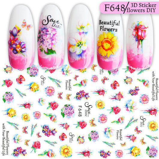 Pegatinas Adhesivas 3D con Colores Vibrantes - Image 5