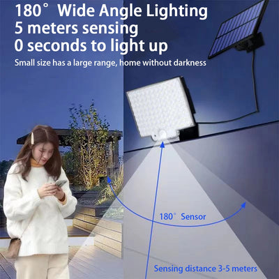 Foco Solar LED Inteligente Exterior 106LED - Sensor Movimiento, Control Remoto, 3 Modos - Image 13