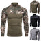 Playera de Camuflaje con Panel y Cierre