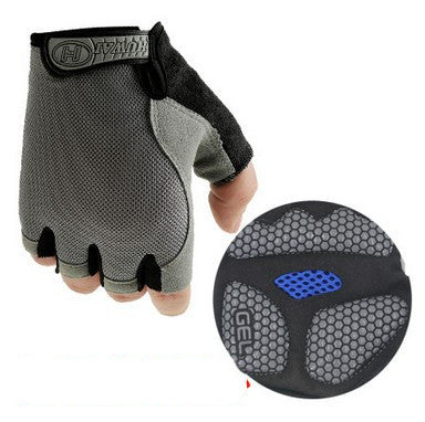 Guantes de Medio Dedo de Seda de Hielo con Diseño de Mariposa