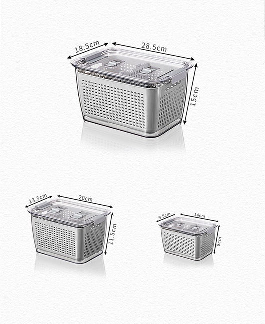 Caja Organizadora de Conservación para Refrigerador de Gran Capacidad - Image 10