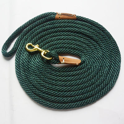 Correa de Tracción Mixta para Mascotas - Cuero y Nylon - Image 8