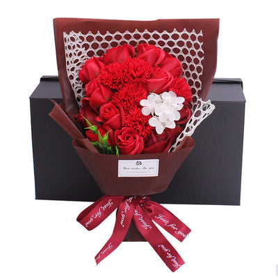 Ramo de 19 Rosas de Jabón - Caja Regalo Día de Enamorados - Image 8