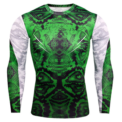 Camiseta Manga Larga Cuello Redondo Slim Fit para Hombre - Image 24