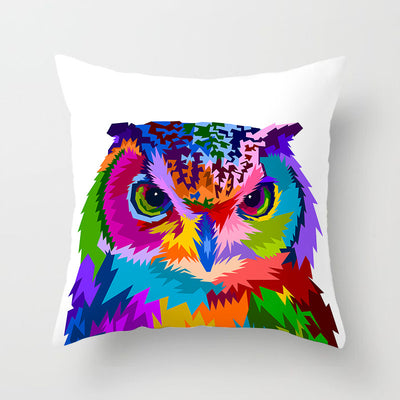 Funda de Almohada Cuadrada con Animales Estilo Nórdico - Image 15