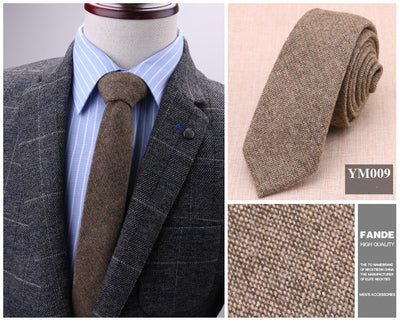 Corbata de Lana 6cm - Elegancia Casual Moderna - Image 12