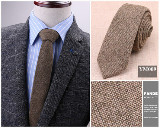Corbata de Lana 6cm - Elegancia Casual Moderna - Image 12
