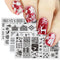 Diseño Floral Navideño para Uñas de Gel y Acrílico