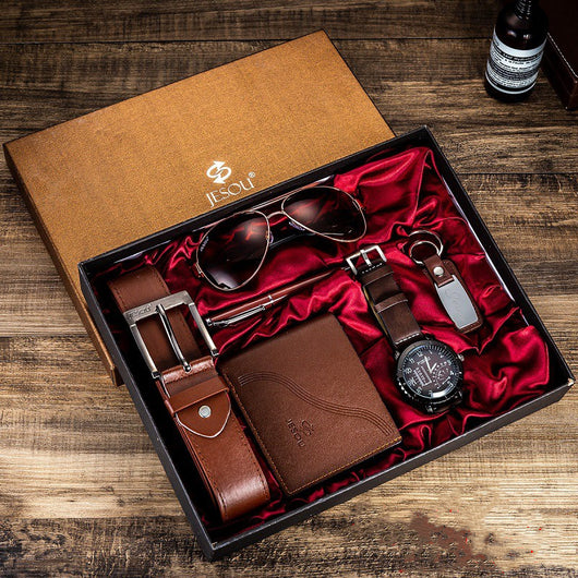 Caja de Regalo Premium para Hombre - Set de 6 Piezas