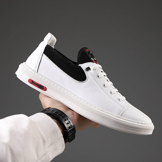Zapatos Blancos Casuales para Hombre - Estilo Urbano y Versátil