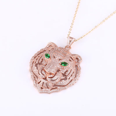 Dije Cabeza de Tigre en Diamante Completo - Image 10