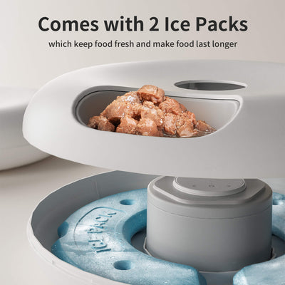 Comedero Automático Inteligente Donut Frost WiFi 6 para Gatos y Perros con Control por App - Image 16