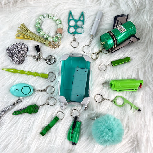 Set de 16 Llaveros Teal Minimalista - Image 3