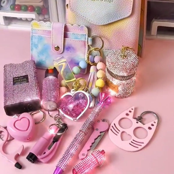Juego de Bolsos Degradado Arcoíris