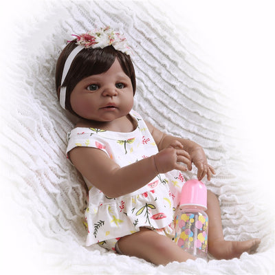 Muñeca Reborn de Cuerpo Completo en Silicona 55 cm - Image 4