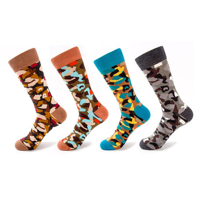 Calcetines de Camuflaje Altura Media para Hombre