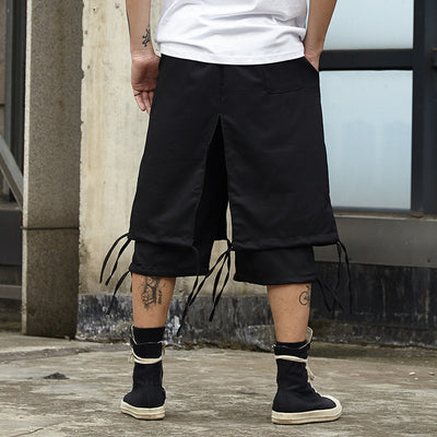 Pantalones Cortos Cropped de Doble Capa - Image 2