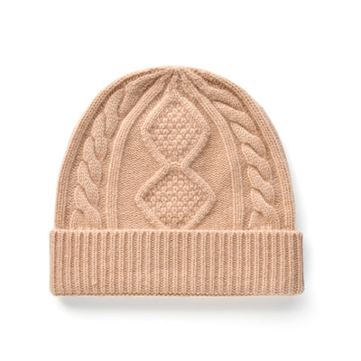 Gorro de Lana con Detalle Diamante Retorcido - Image 5