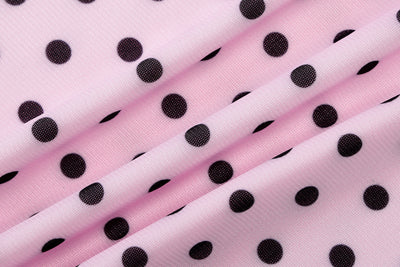 Enterizo Polka Dot Escote V Ajustado Sexy con Tirantes - Image 19