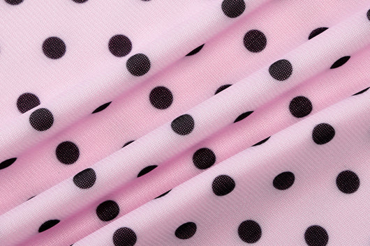 Enterizo Polka Dot Escote V Ajustado Sexy con Tirantes - Image 19