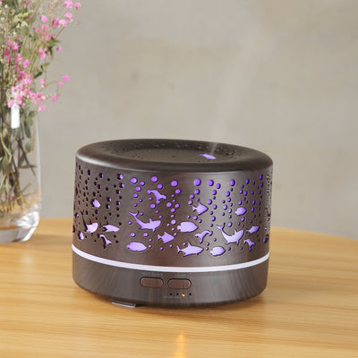 Humidificador Aromaterapeuta con Acabado Madera - Image 10