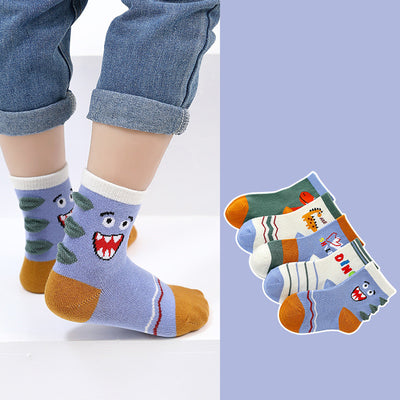 Calcetines Cálidos de Algodón para Niños y Niñas - Image 29