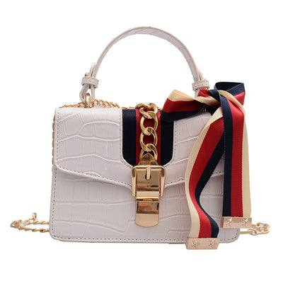 Bolsa Cuadrada Portátil con Patrón de Piedra - Image 6