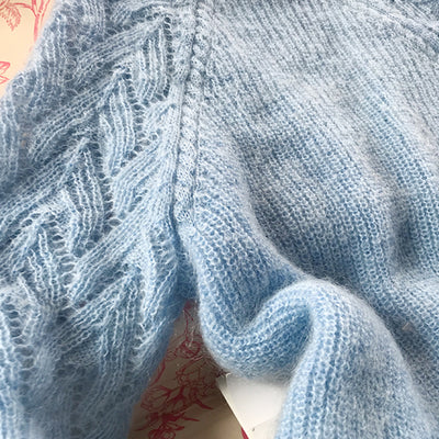 Suéter de Mohair con Mangas Farol Largas - Image 4