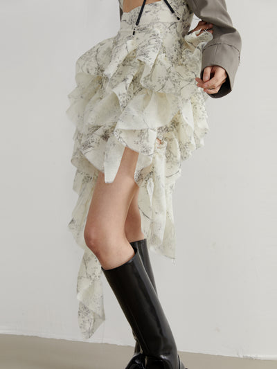 Vestido Romántico con Estampado Desmontable y Correa Ajustable - Image 15
