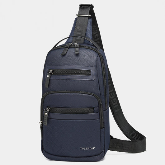 Bolsa de Pecho Impermeable para Hombre - Ligera, Elegante y Gran Capacidad - Image 10