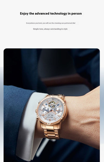 Reloj Deportivo Multifuncional Hombre con Diseño Calado - Image 14