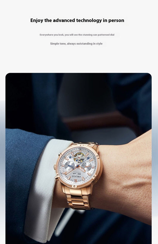 Reloj Deportivo Multifuncional Hombre con Diseño Calado - Image 14