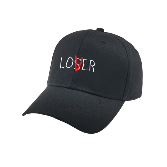 Gorra de Béisbol con Bordado Loser Letter