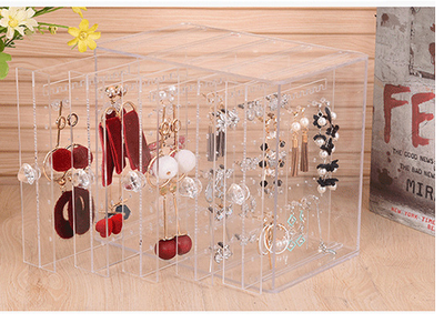 Organizador de Joyas Acrílico Transparente de Escritorio - Image 10